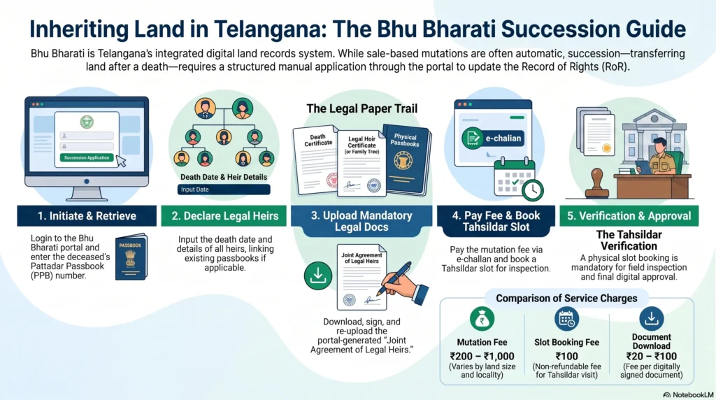Bhu Bharathi Mutation Process
